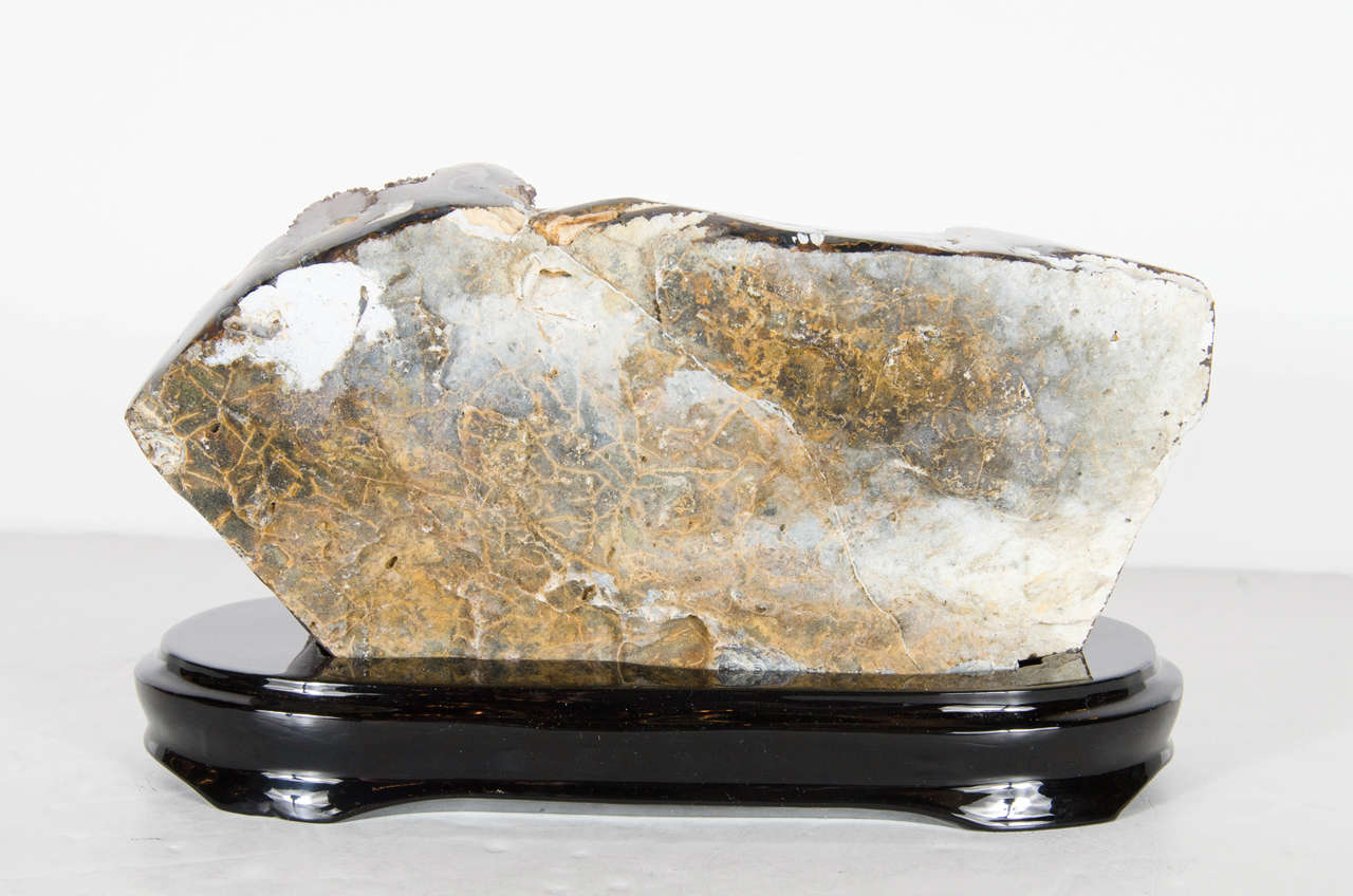 20th Century Organic Geode Crystal Rock Specimen