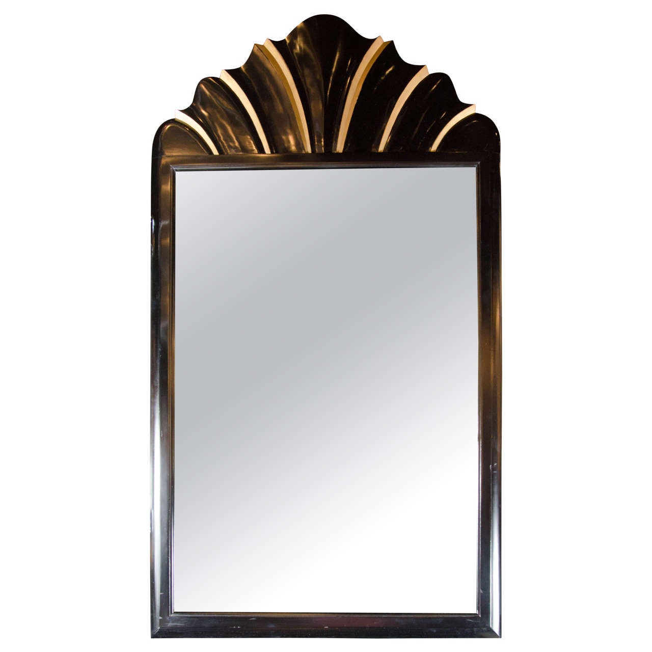 Elegant Art Deco Mirror by Dorothy Draper