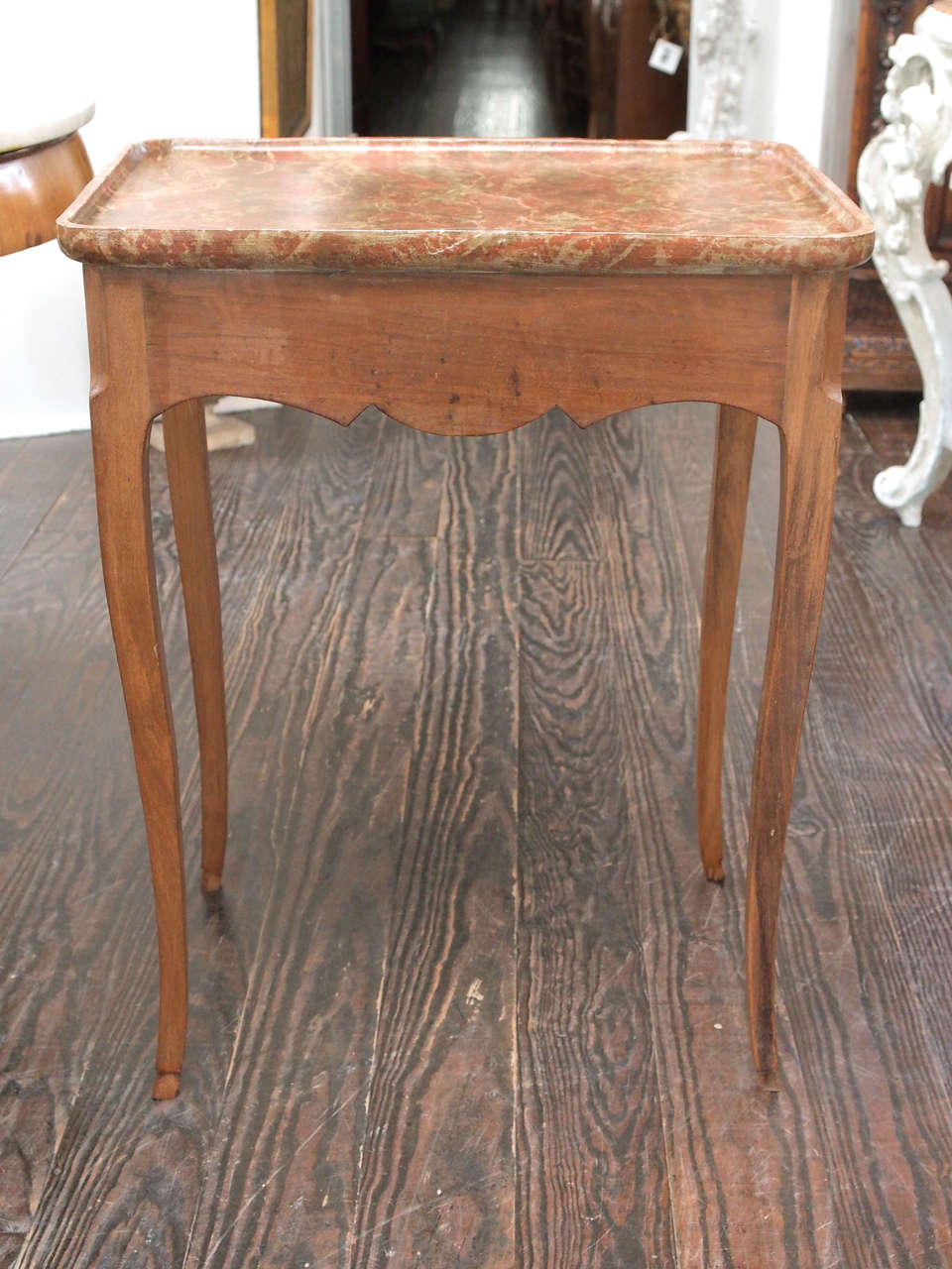 18th Century French Painted Side Table