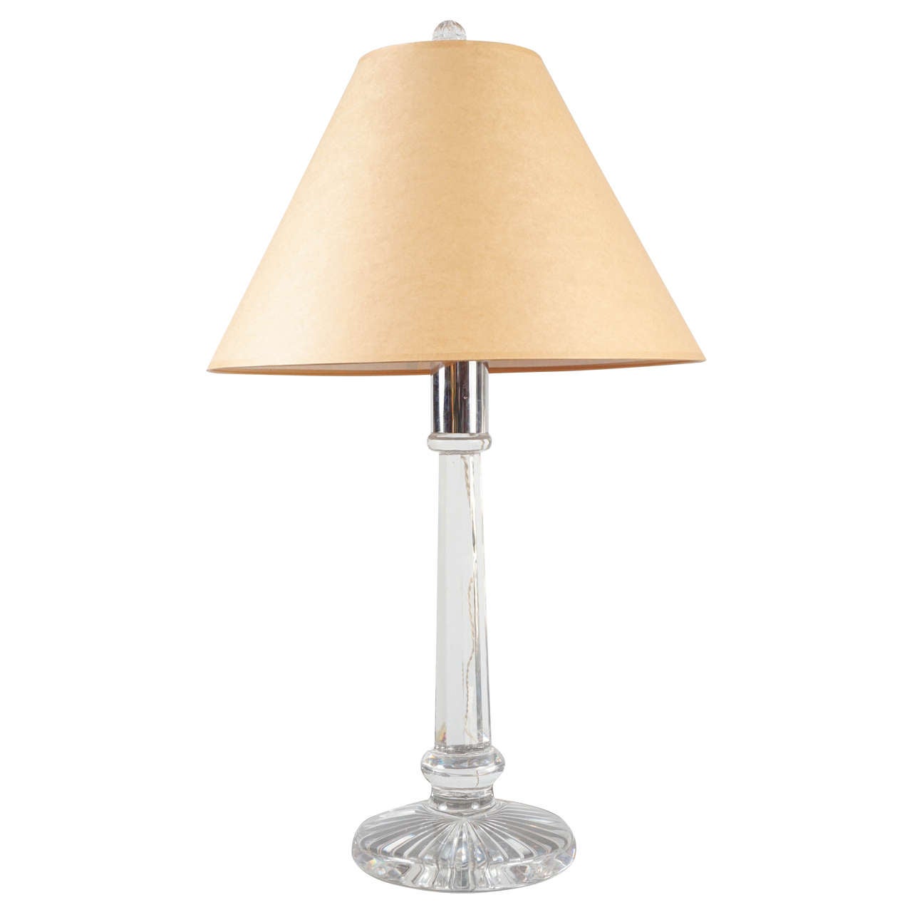 Baccarat Crystal Table Lamp