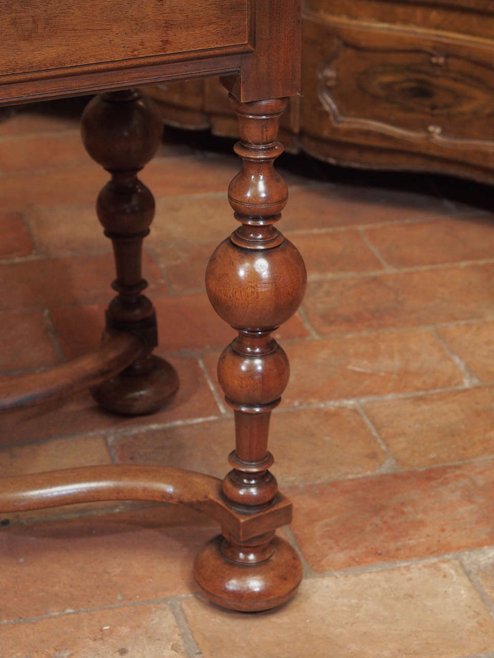 Hand-Crafted Louis XIII Style Table