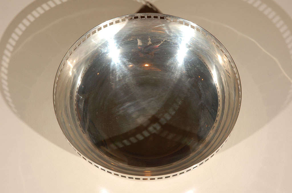 Silver Plate Richard Meier for Swid & Powell silver plate bowl
