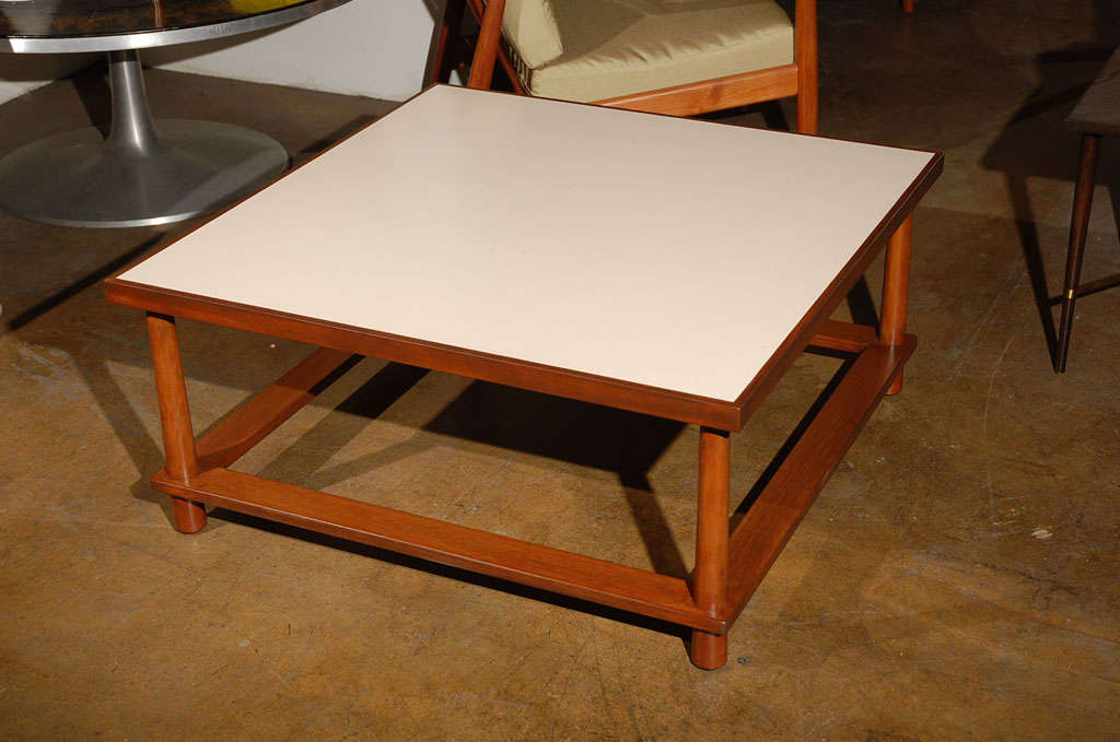 Robsjohn Gibbings square  coffee/ cocktail table formica top