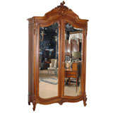 Antique Louis XV Style Armoire