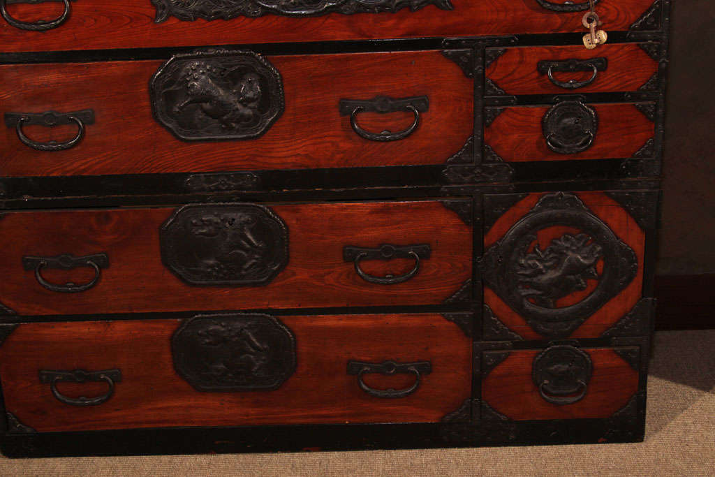 Japanese Sendai Chest For Sale 6