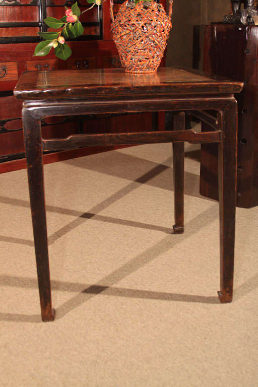 Chinese Pudding Stone Table For Sale 2