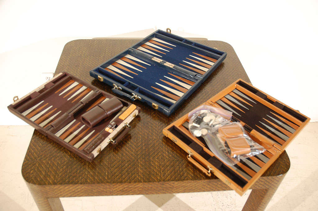 Assortment Of Pierre Cardin Backgammon Sets 1