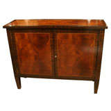 Flame Mahogany Console