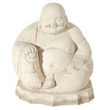 Carved Granite Buddha
