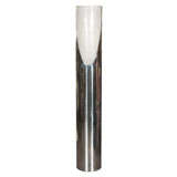 Vintage Modernist Italian Chrome and Lucite Floor Lamp