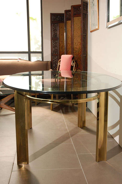 Mastercraft Oval Dining Table For Sale 1