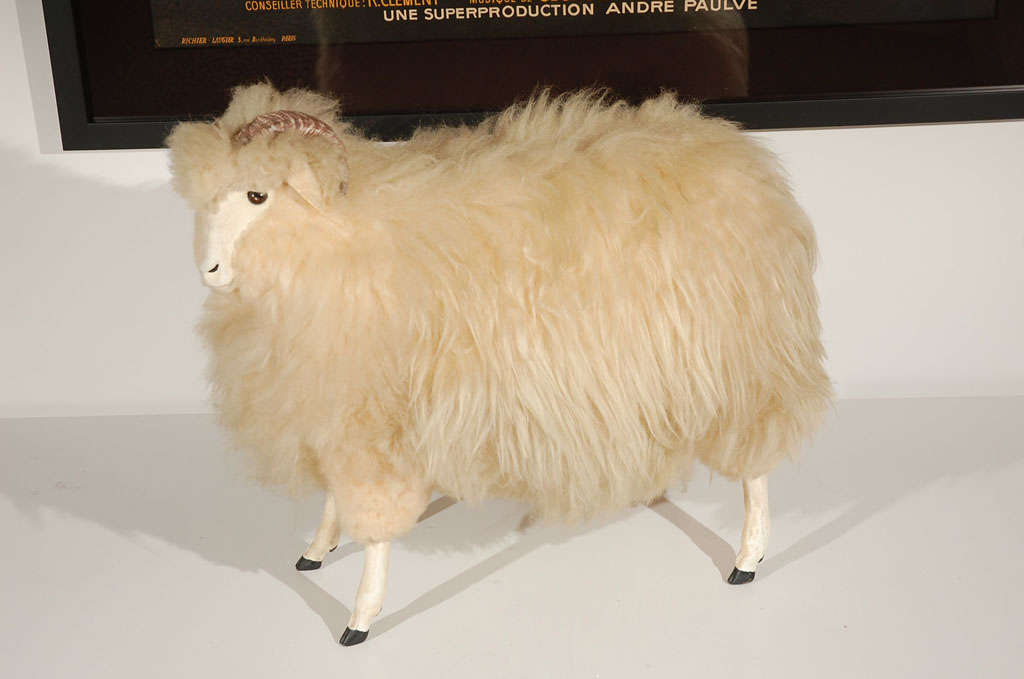 Life Size Sheep with Horns- Homage to Lalanne