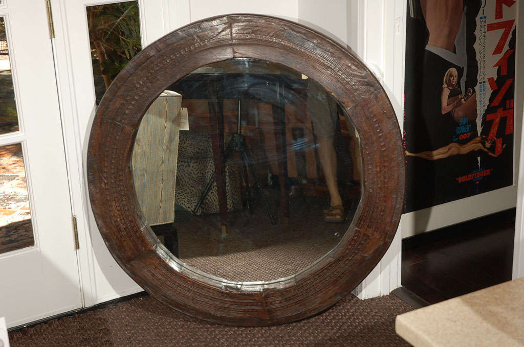 Vintage Balinese Mirror