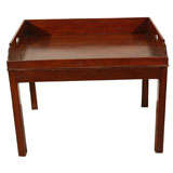 Mahogany tray table