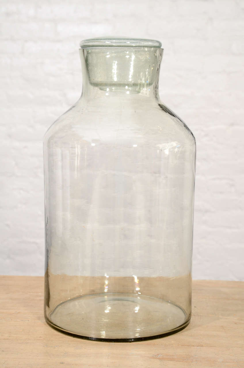 Vintage Handblown Glass Jars