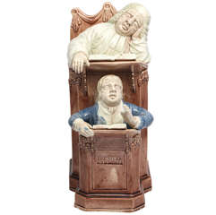Fine Ralph Wood Pottery "Vicar and Moses" Group
