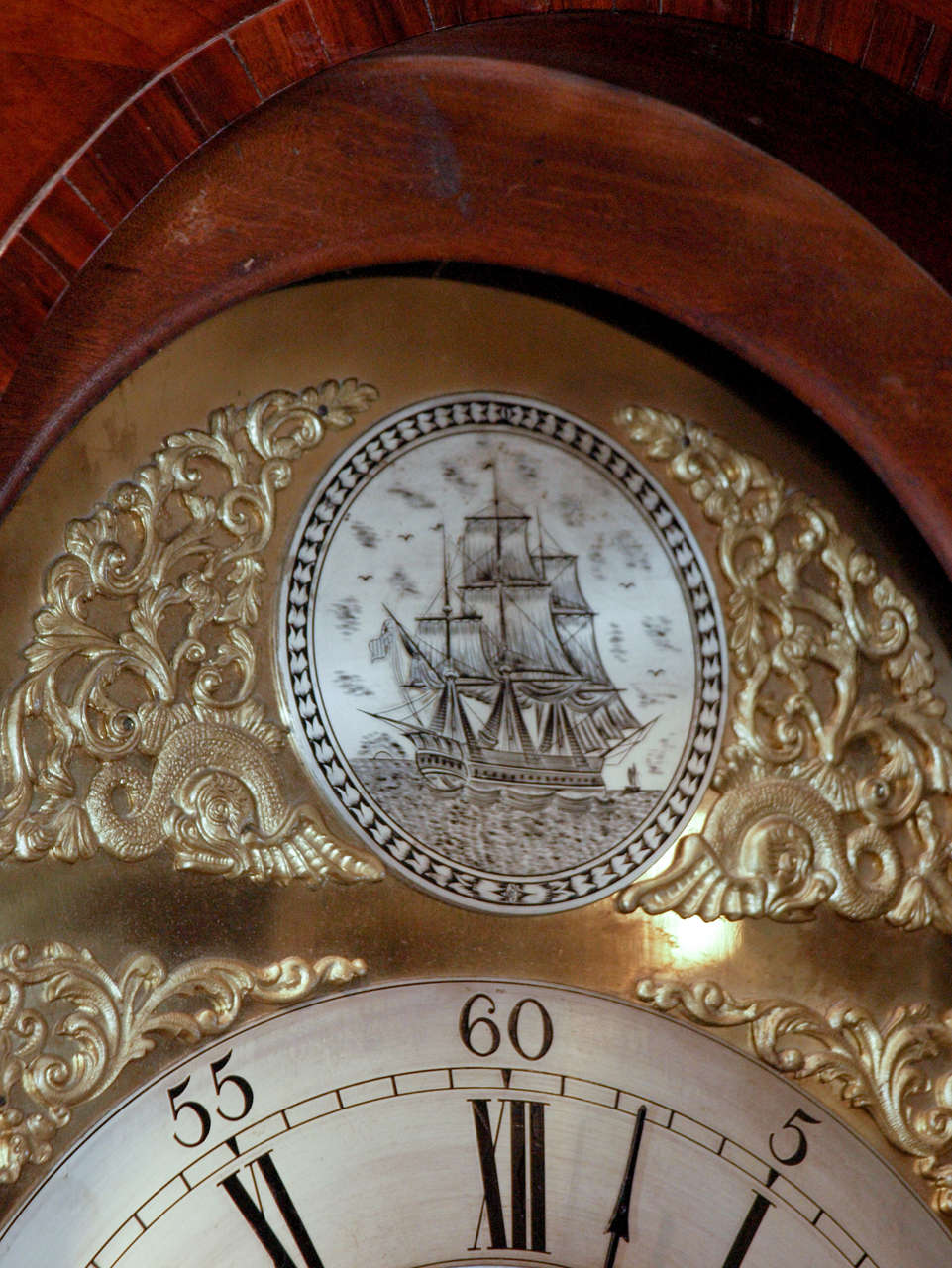 Antique English Northern Lancastershire Grandfather Clock 3