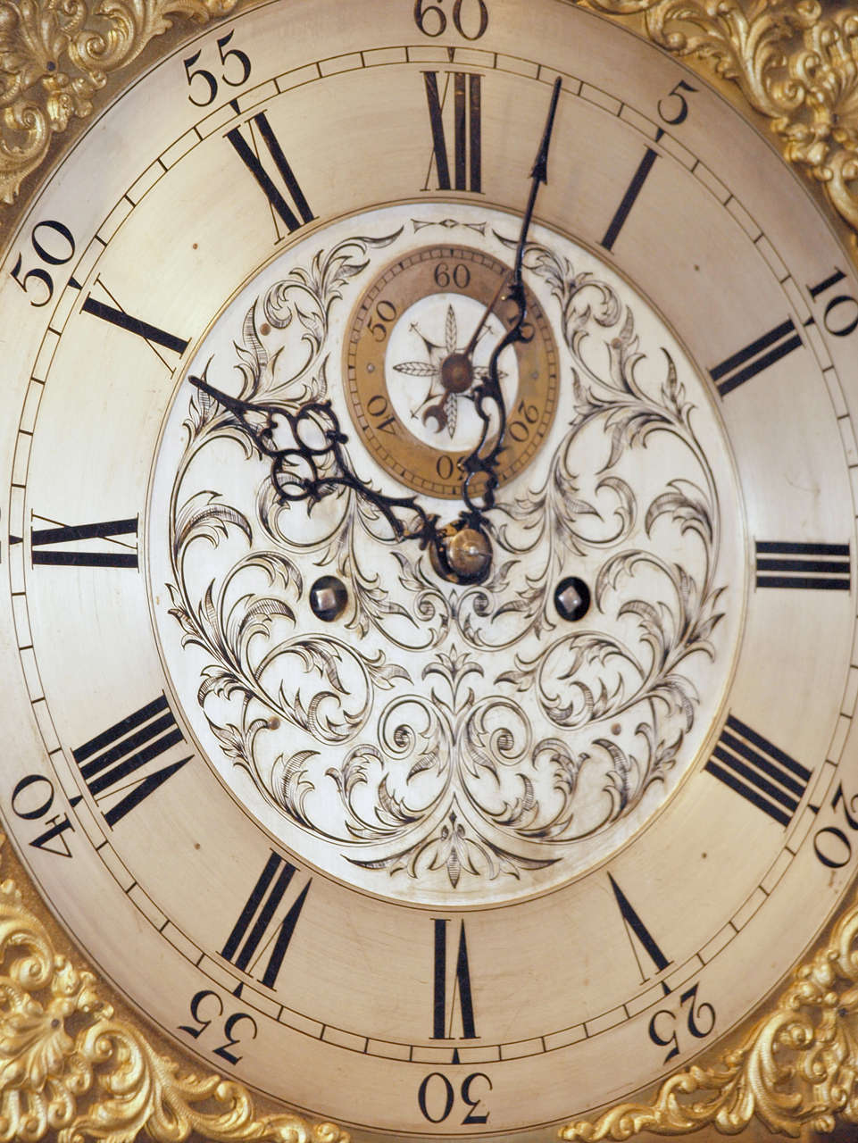 Antique English Northern Lancastershire Grandfather Clock 4