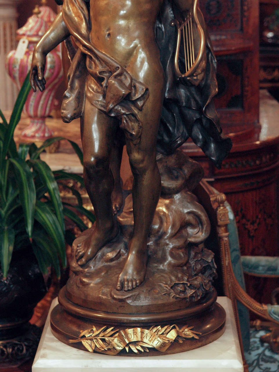 Antique French Original Bronze Casting 