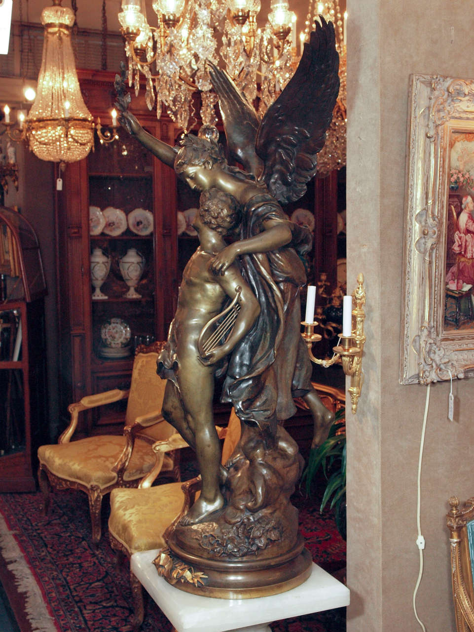 Antique French Original Bronze Casting 