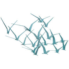 Curtis Jere "Birds in Flight" Wall Sculpture