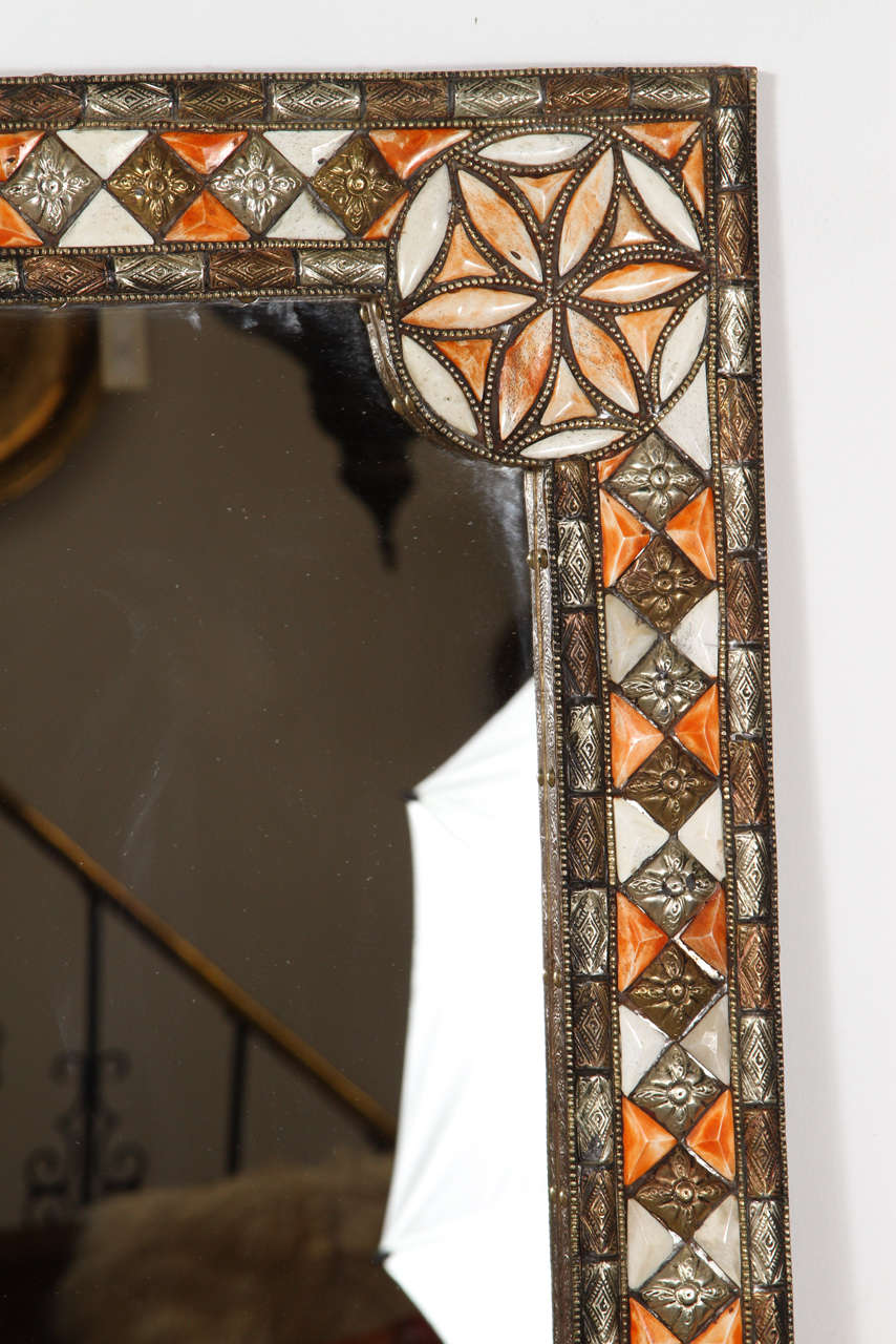 Mauresque Élégant miroir marocain surdimensionné
