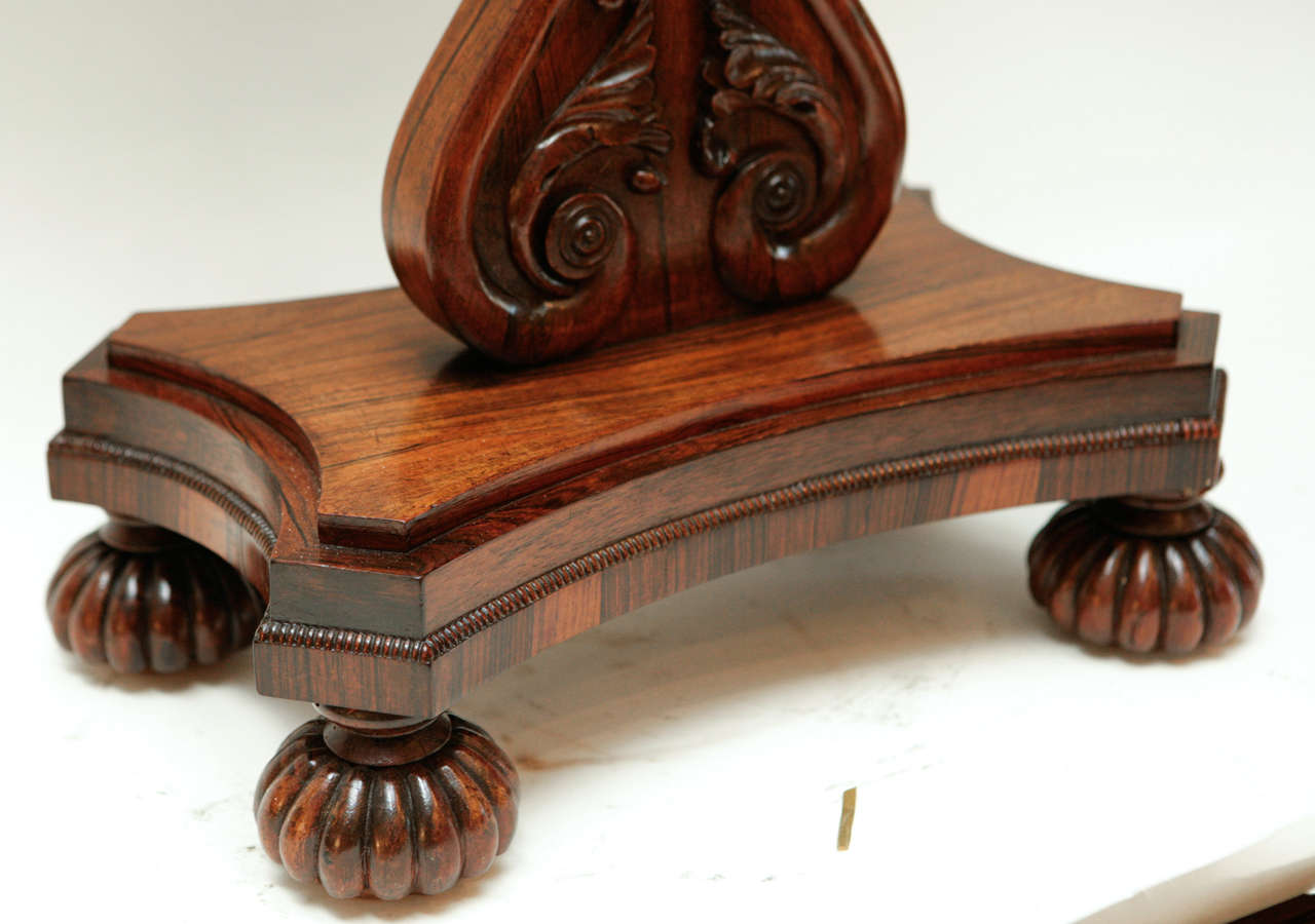 Englischer Regency-Spieltisch mit Flip-Top aus dem 19. Jahrhundert 2