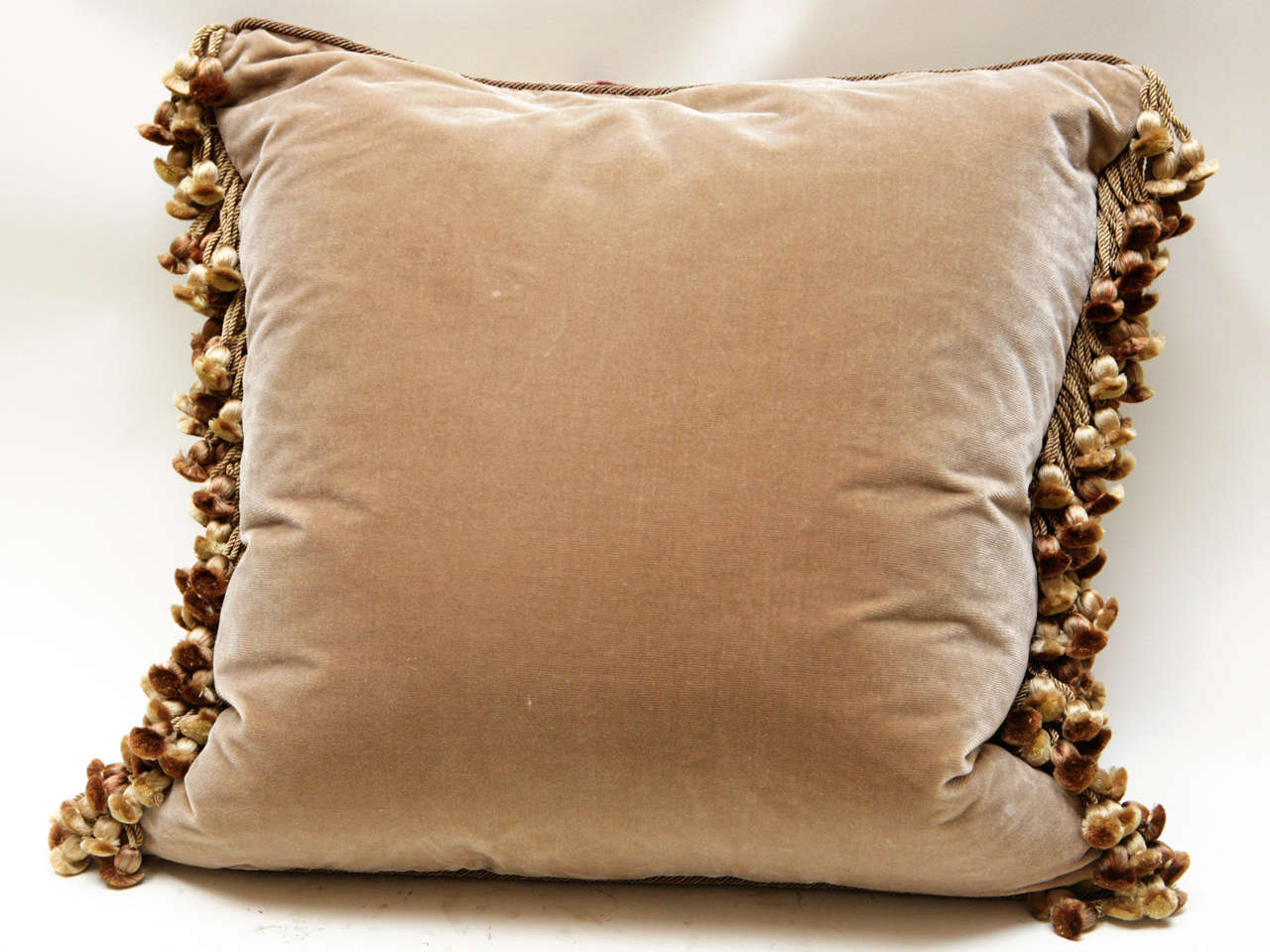 Pair of Italian Cut Silk Velvet Pillows For Sale 3