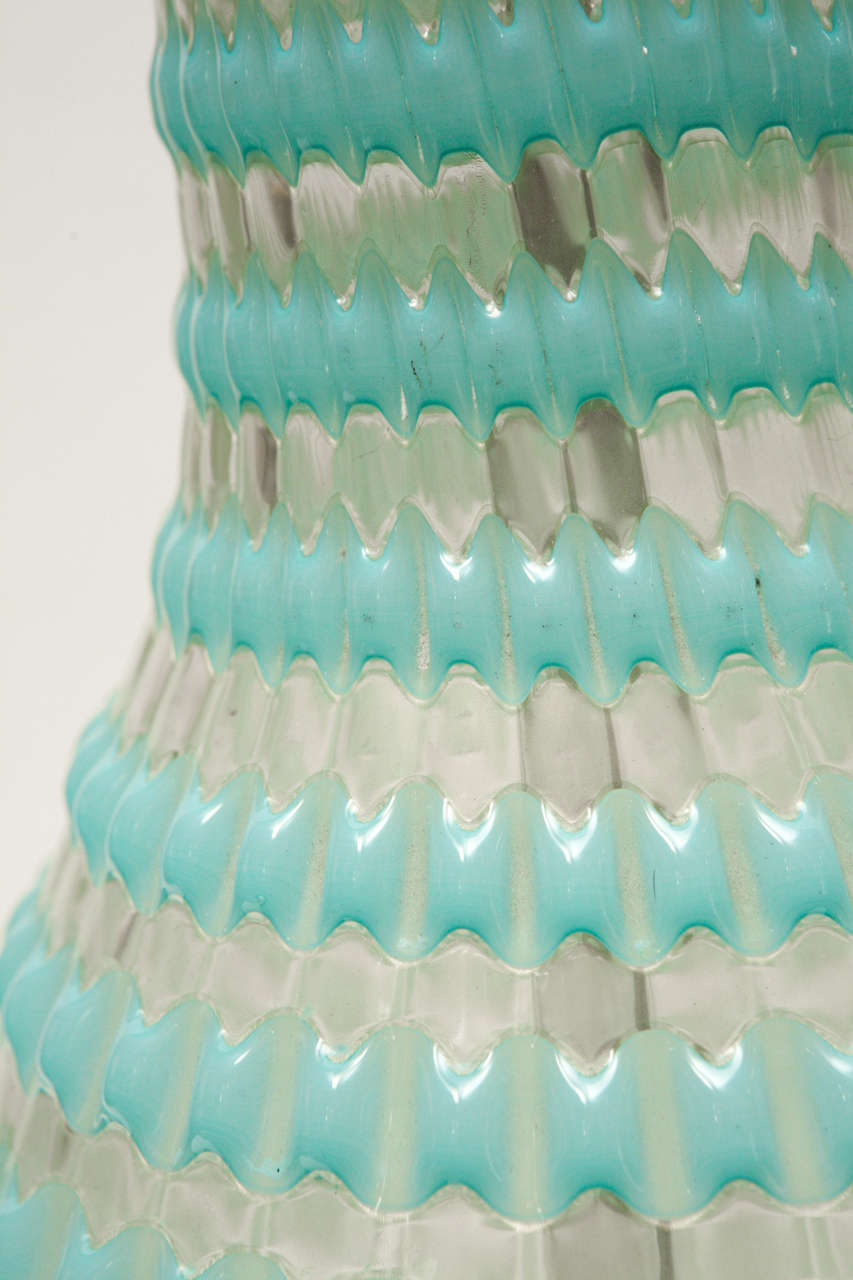 Single Murano Glass Lamp at 1stdibs