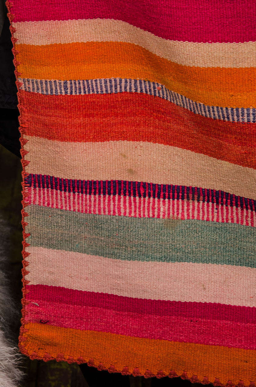 Peruvian Hand Woven Rug 1