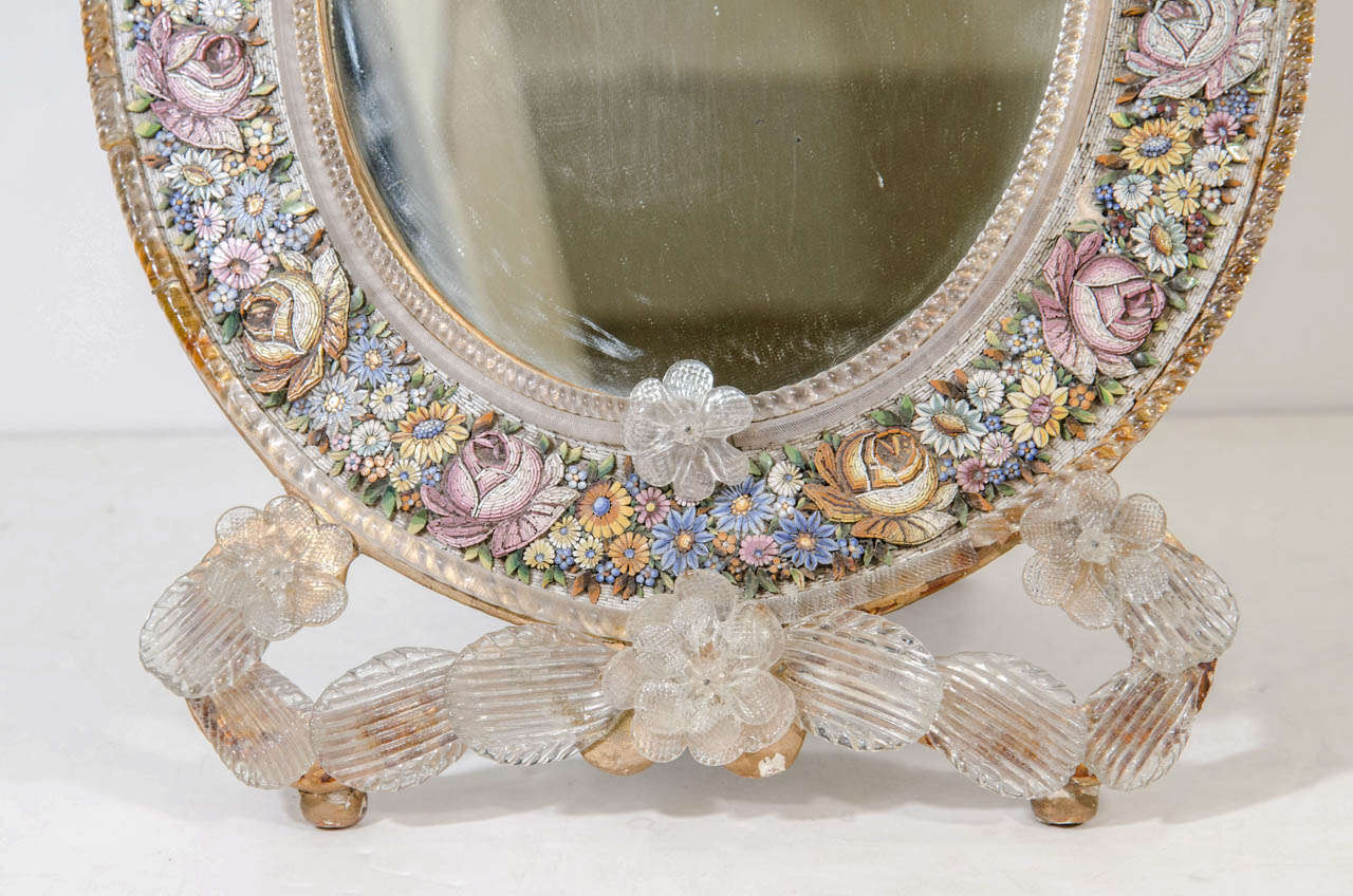 venetian mirror table