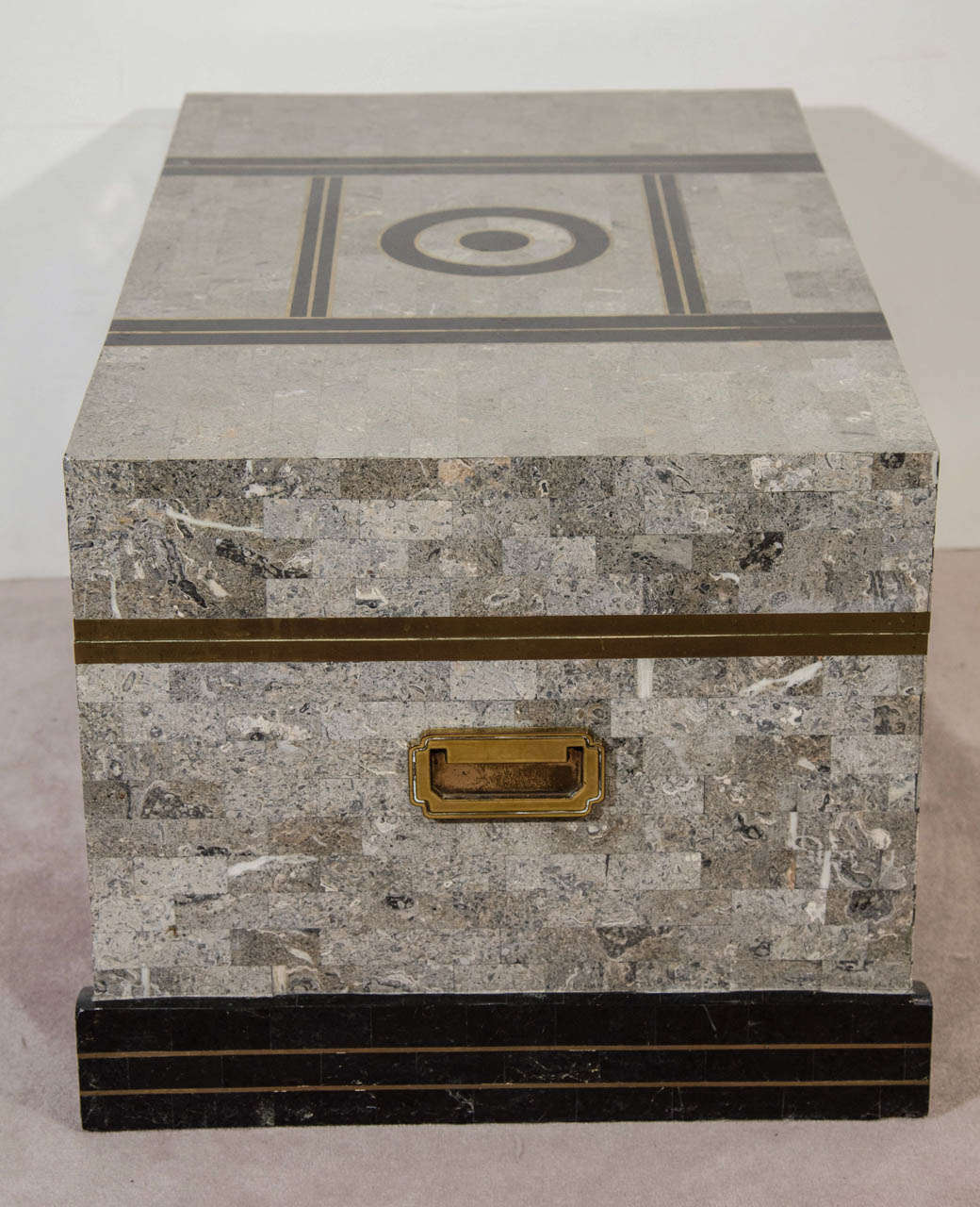 Robert Marcius Tessellated Stone Trunk for Casa Bique 1