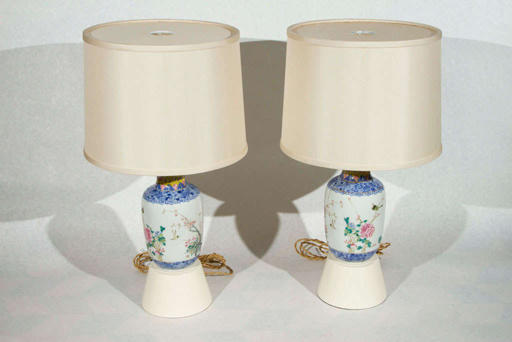 Mid-Century Modern Pair of Custom Table Lamps Designed by William Haines