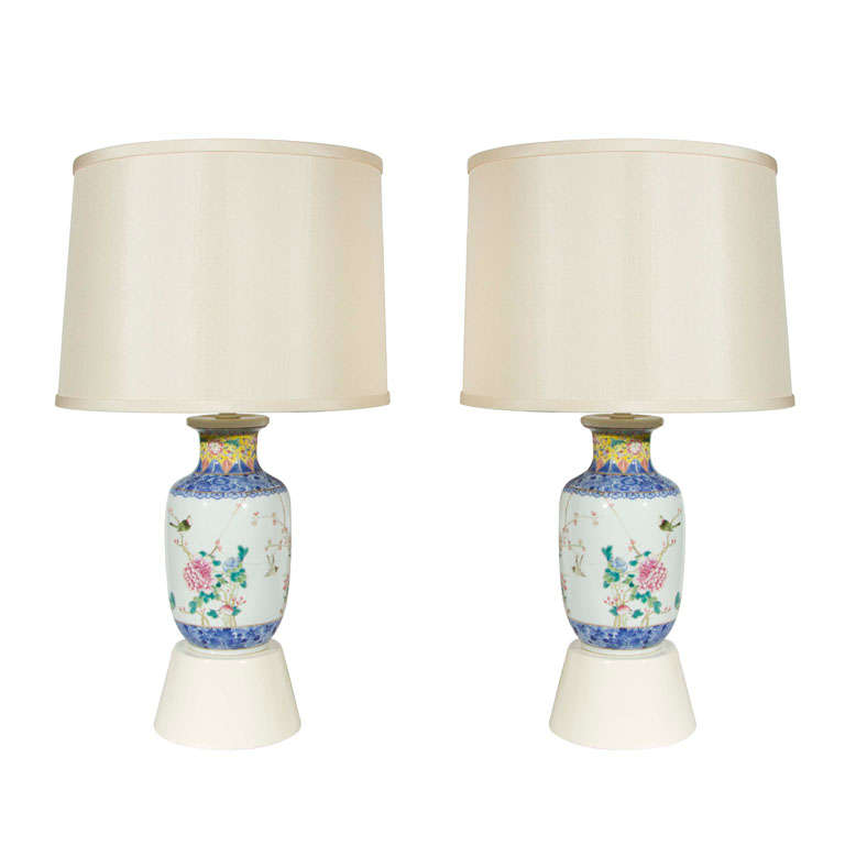 Pair of Custom Table Lamps Designed by William Haines