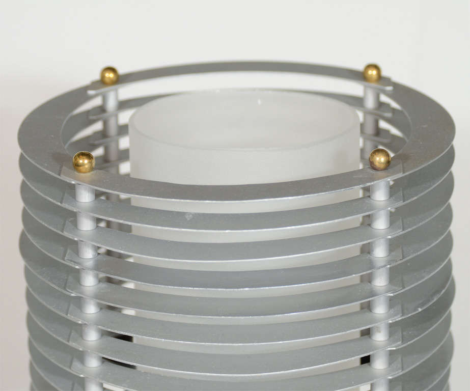 Art Deco Machine Age Table Lamp Attributed to Walter Von Nessen 3