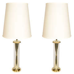 Pair of Sculptural Lamps