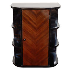 Streamline Art Deco Cabinet in the Manner of Donald Deskey
