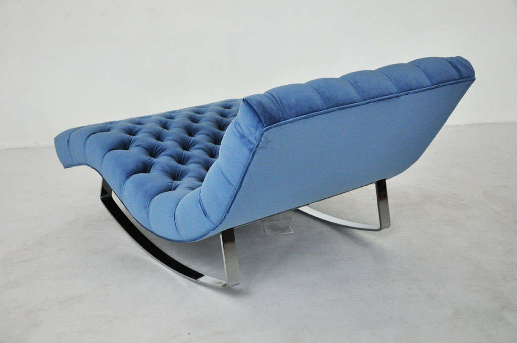 Adrian Pearsall rocking chaise 1
