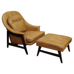 Dunbar Lounge Chair and Ottoman