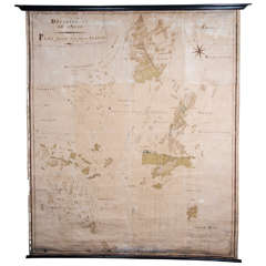 18th Century Grand Plan of the Estate of the Chateau de Plancy 2