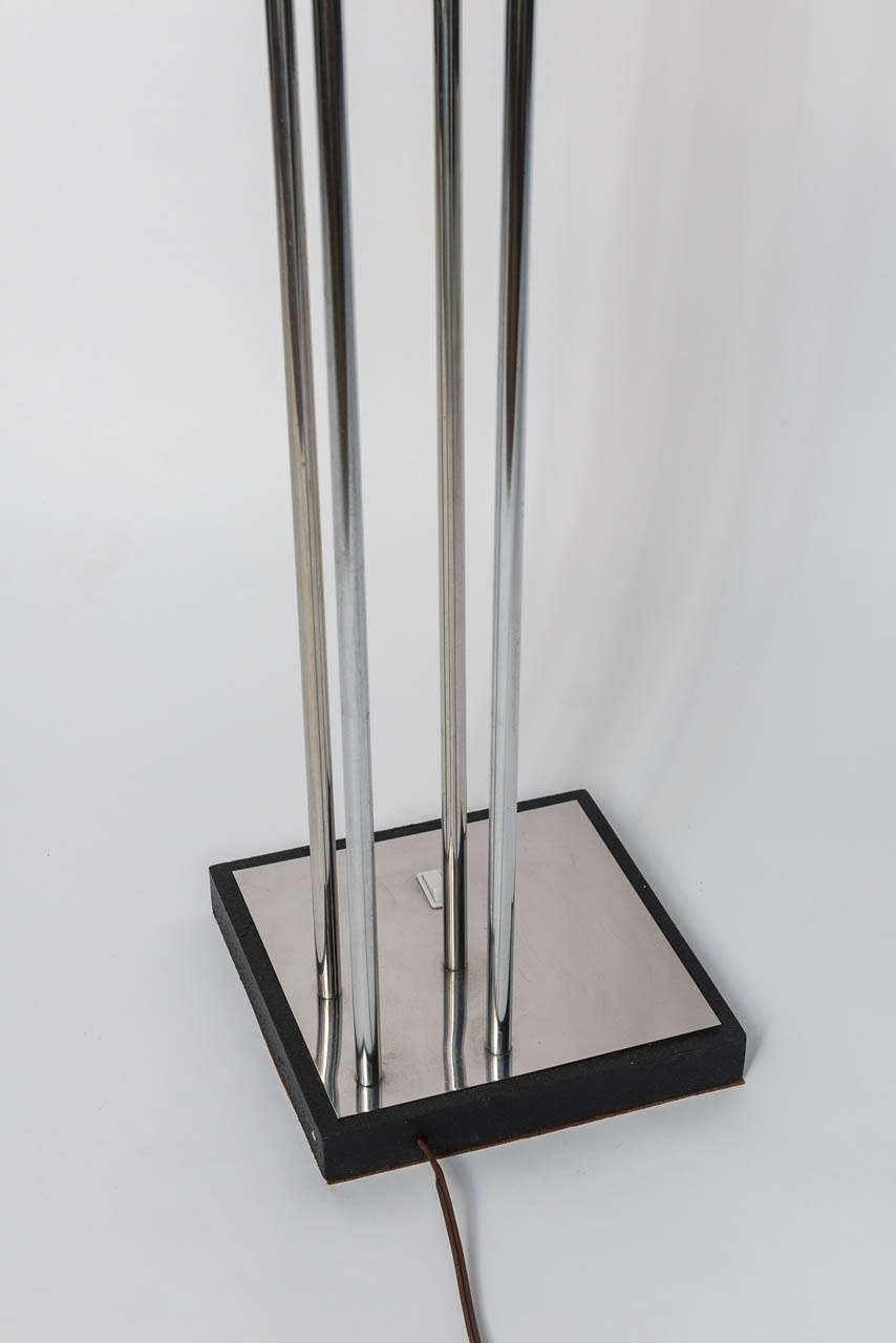 Mid-century Chrome Glass Globes Floor Lamp 2