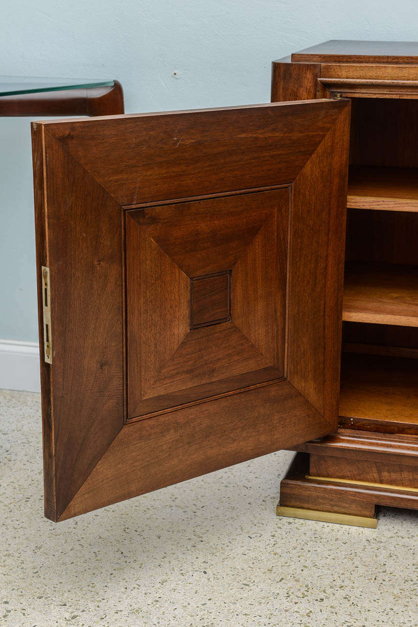 A Fine French Modern Pallisander Marble Top Credenza by Maxine Old 1