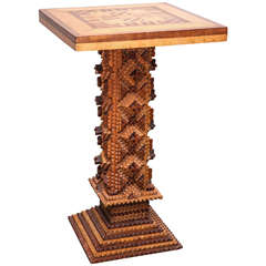 Early 20th C. Folk Art Table