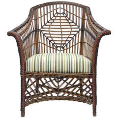 Early 20th Century Loyd Loom Arm Chair