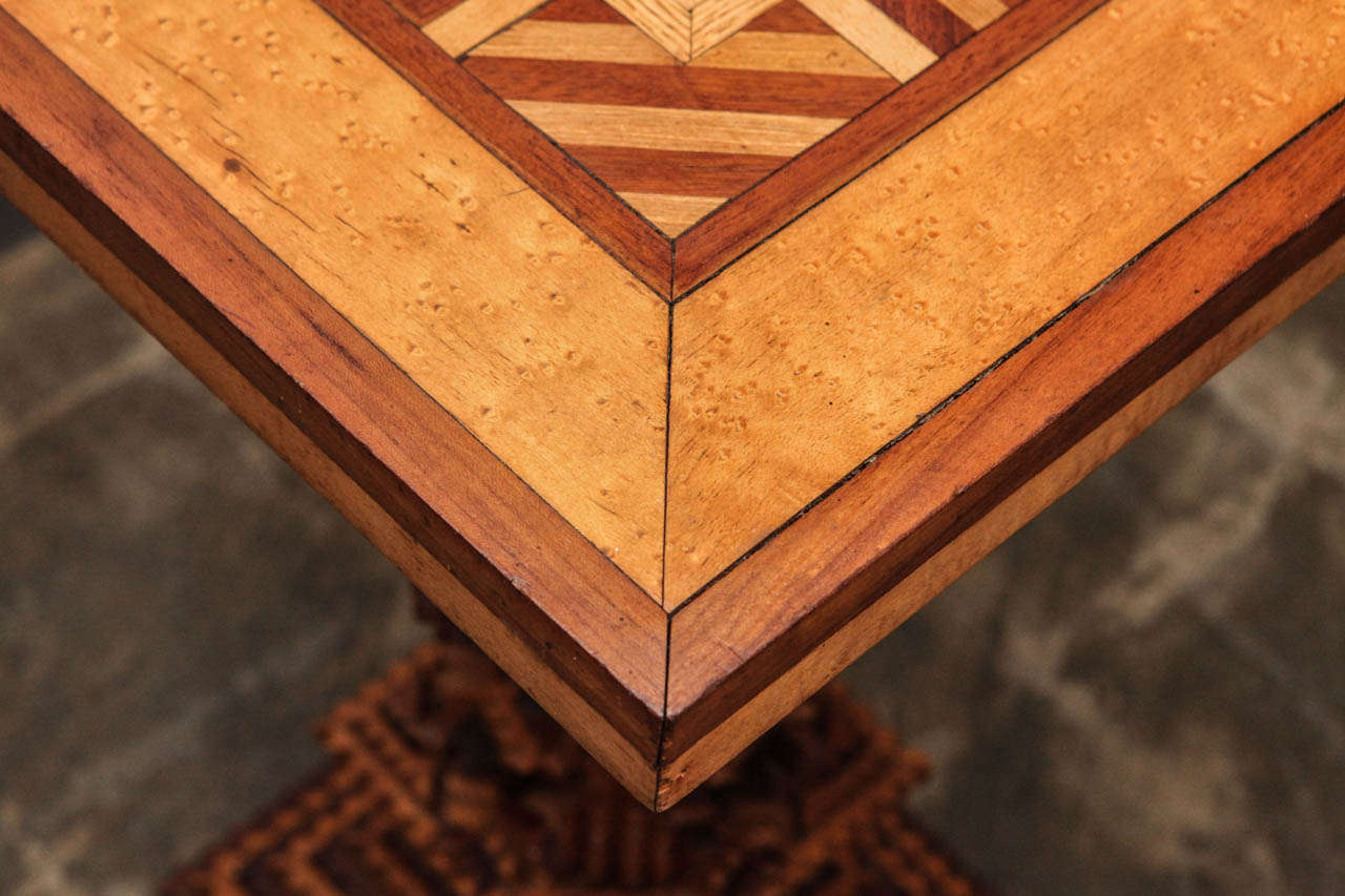 Early 20th C. Folk Art Table For Sale at 1stdibs