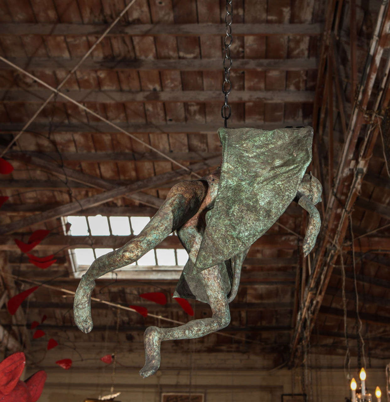 "Bronzed" Papier Mâché Gargoyle For Sale at 1stDibs paper mache gargoyle