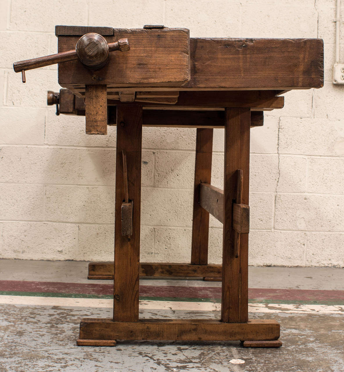 Oak Carpenter's Workbench 2