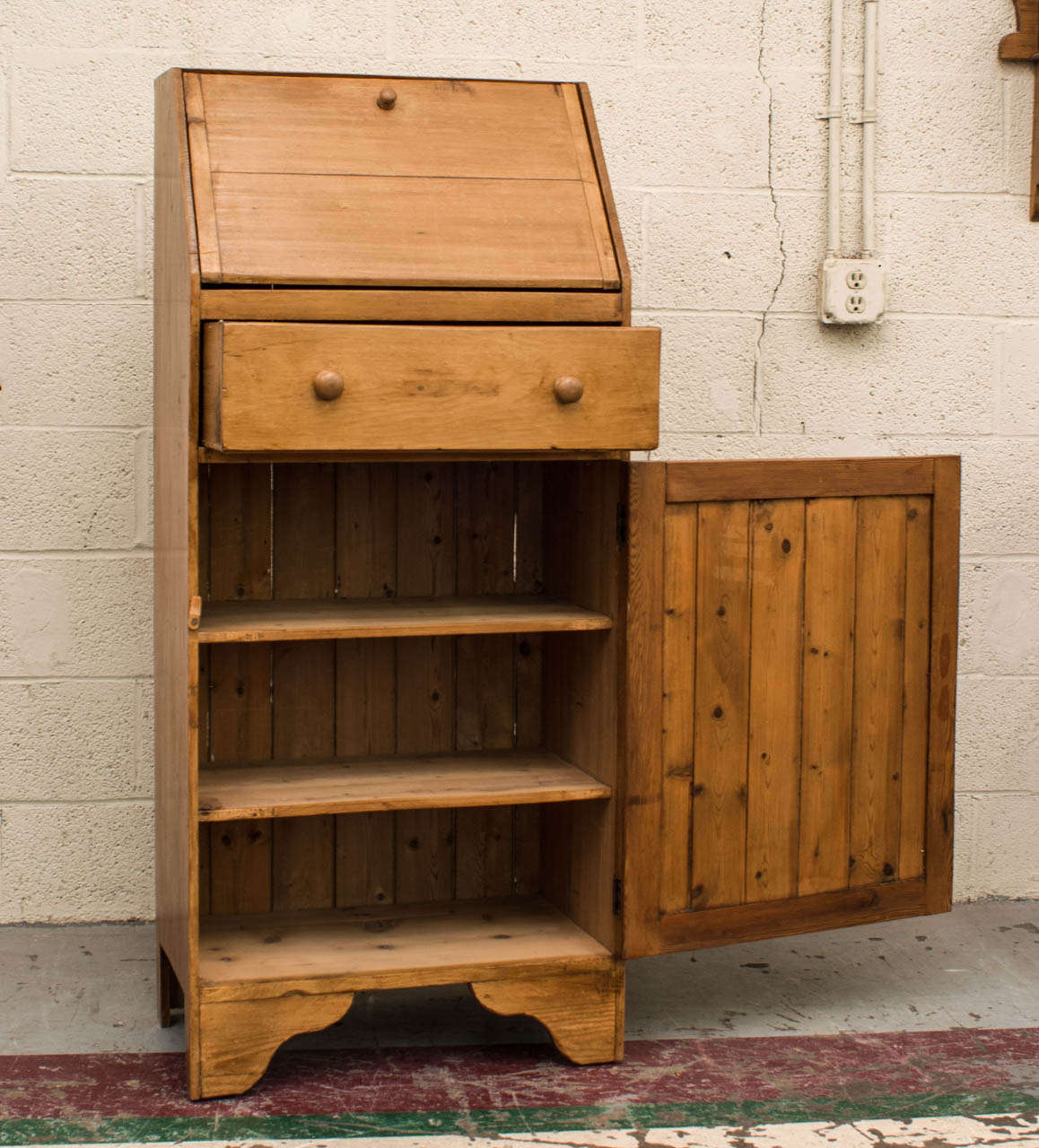 Irish Pine Clerk's Desk