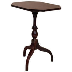 Antique Southern Federal Tilt-Top Candle Stand