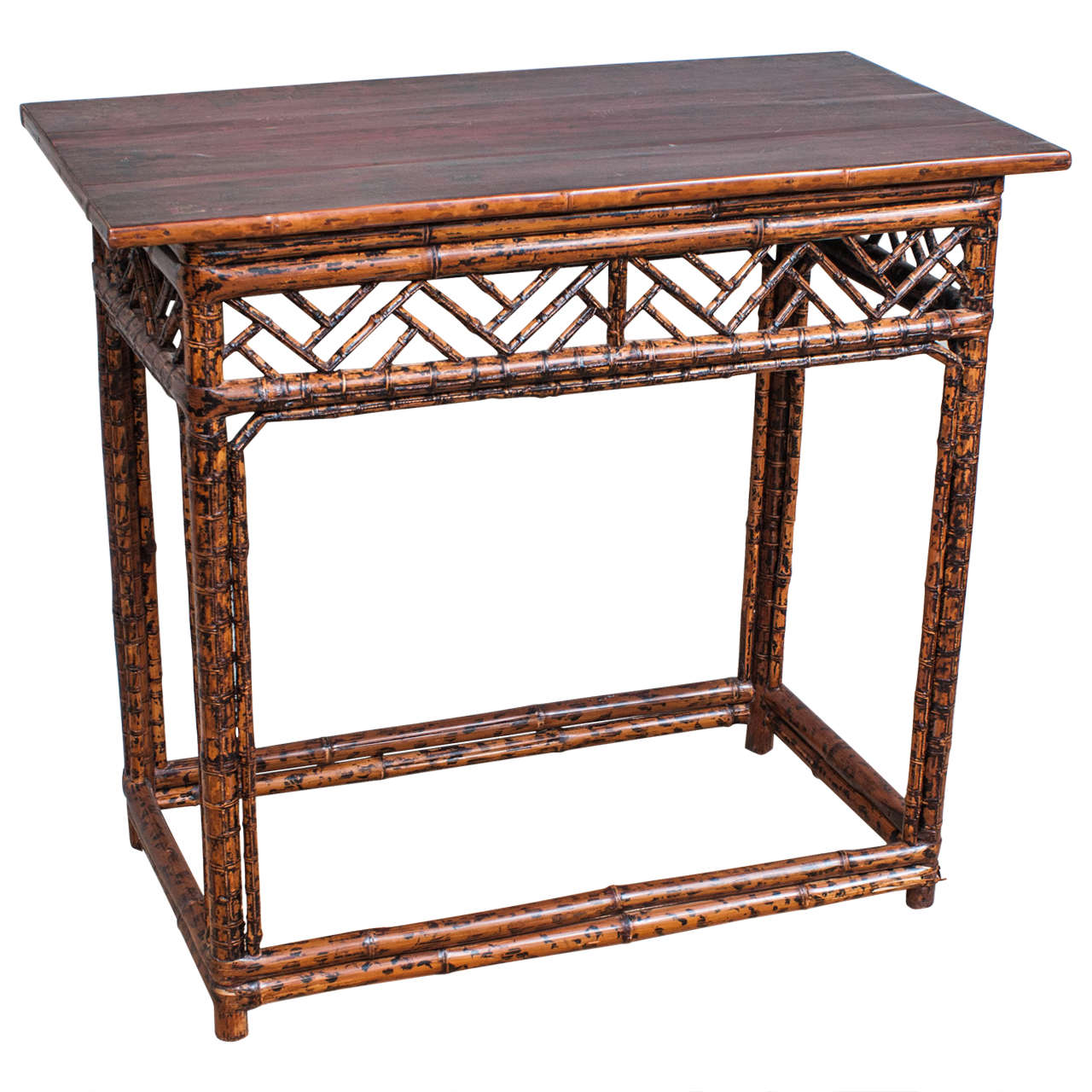 18th Century Bamboo Side Table